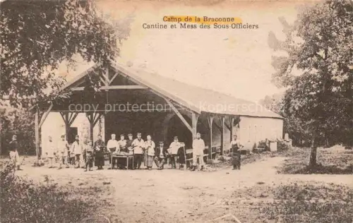 AK / Ansichtskarte Braconne Camp de Agris Angouleme 16 Charente Cantine et Mess des Sous Officiers