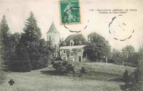 AK / Ansichtskarte Le Vigen Chateau de Chalusset