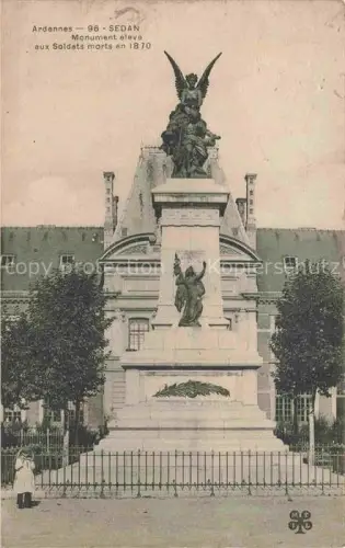 AK / Ansichtskarte SEDAN 08 Ardennes Monument eleve aux Soldats morts en 1810