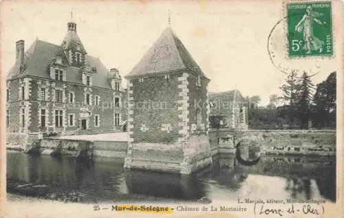 AK / Ansichtskarte Mur-de-Sologne Romorantin-Lanthenay 41 Loir-et-Cher Chateau de La Moriniere