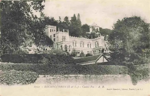 AK / Ansichtskarte Rochecorbon TOURS 37 Indre-et-Loire Castel Roc