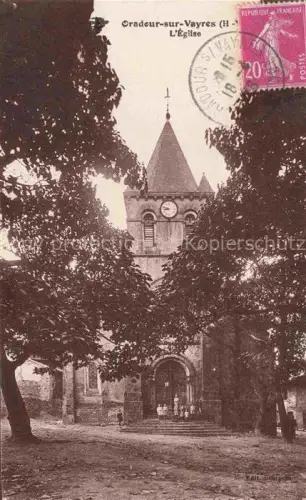 AK / Ansichtskarte Oradour-sur-Vayres Rochechouart 87 Haute-Vienne Eglise