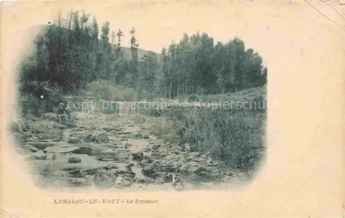 AK / Ansichtskarte Lamalou-les-Bains Beziers 34 Herault Le Ruisseau