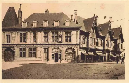 AK / Ansichtskarte REIMS 51 Marne Vieilles Maisons Remoises et Maison de JB de la Salle