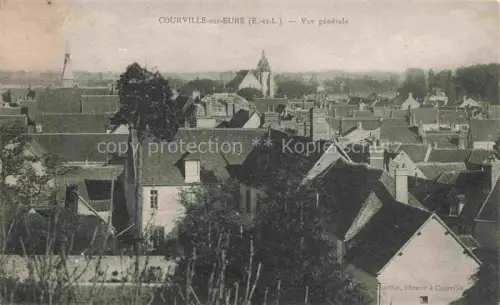 AK / Ansichtskarte Courville -sur-Eure CHARTRES 28 Eure-et-Loir Vue generale