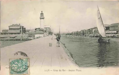 AK / Ansichtskarte Grau-du-Roi NIMES 30 Gard Ancien Phare