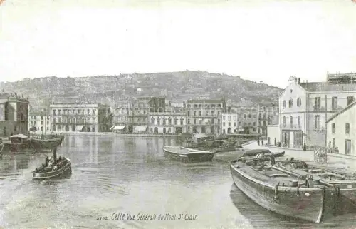 AK / Ansichtskarte Cette SETE 34 Herault Vue generale du Mont St Clair
