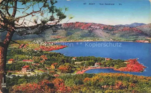 AK / Ansichtskarte Agay Saint-Raphael Draguignan 83 Var Vue generale