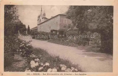 AK / Ansichtskarte NICE   Nizza 06 Alpes-Maritimes Le Monastere de Cimiez Le Jardin
