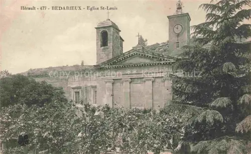 AK / Ansichtskarte Bedarieux Beziers 34 Herault Eglise St Louis