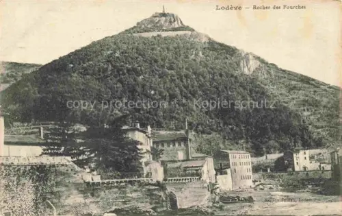 AK / Ansichtskarte LODEVE 34 Herault Rocher des Fourches