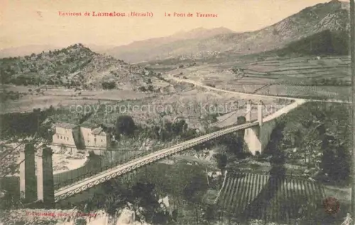 AK / Ansichtskarte Lamalou-les-Bains Beziers 34 Herault Le Pont de Tarassac