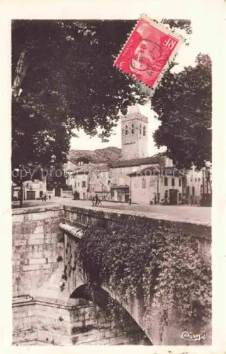 AK / Ansichtskarte Saint-Pons-de-Mauchiens 34 Le Pont Le Eglise