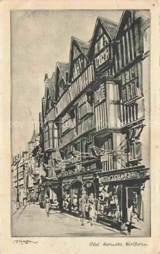 AK / Ansichtskarte Holborn  Camden LONDON UK Old Houses