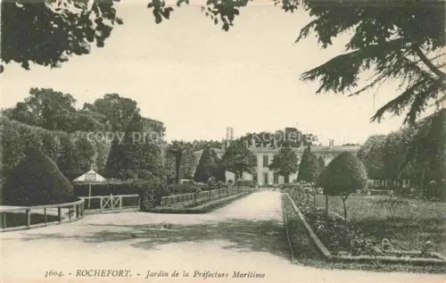 AK / Ansichtskarte ROCHEFORT  -SUR-MER 17 Charente-Maritime Jardin de la Prefecture Maritime