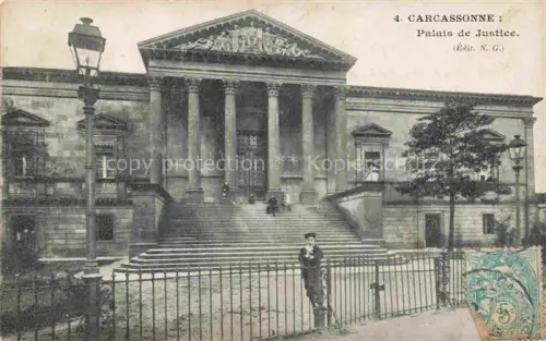 AK / Ansichtskarte CARCAssONNE 11 Aude Palais de Justice
