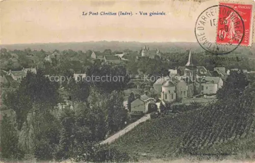 AK / Ansichtskarte Le-Pont-Chretien-Chabenet Argenton-sur-Creuse 36 Indre Vue generale