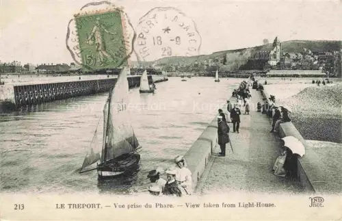 AK / Ansichtskarte LE TREPORT Dieppe 76 Seine-Maritime Vue prise du Phare 