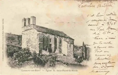 AK / Ansichtskarte Lamalou-les-Bains Beziers 34 Herault Eglise de Saint Pierre de Rhede