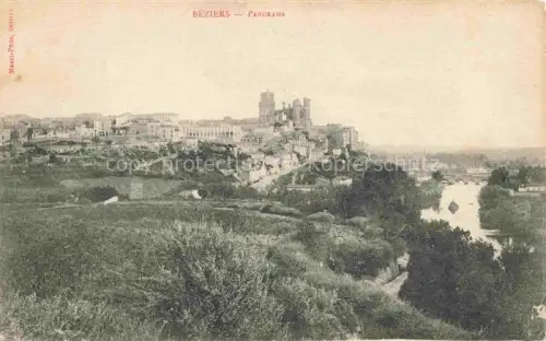 AK / Ansichtskarte BEZIERS 34 Herault Panorama