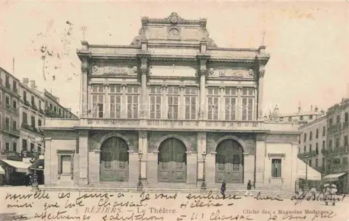 AK / Ansichtskarte BEZIERS 34 Herault Le Theatre