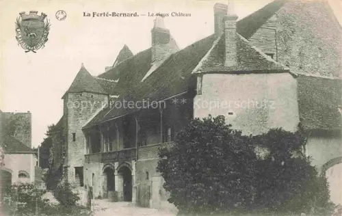 AK / Ansichtskarte La Ferte-Bernard MAMERS 72 Sarthe Vieux-Château Schloss mittelalterlich Holzbalkon Tuermchen Mauerwerk Burg