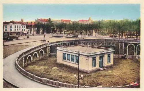 AK / Ansichtskarte ROANNE 42 Loire Nouveau-Pont Bruecke Rundgebaeude Platz Baumreihe Autos