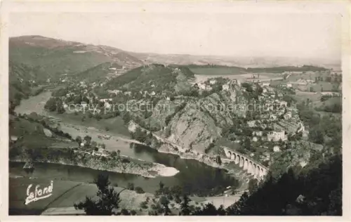 AK / Ansichtskarte Le Pertuiset Saint-Etienne 42 Loire Défilé-de-la-Loire Viadukt Fluss Felsen Tal Dorf Bruecke Huegel Saint-Etienne