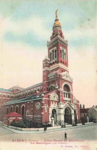 AK / Ansichtskarte ALBERT  Peronne 80 Somme Notre Dme de Brebieres La Basilique