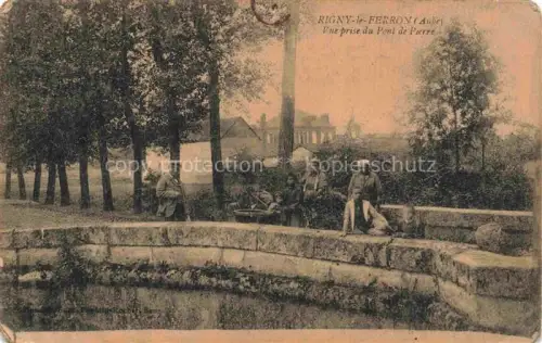 AK / Ansichtskarte Rigny-le-Ferron TROYES 10 Aube Vue prise du Pont de Pierre