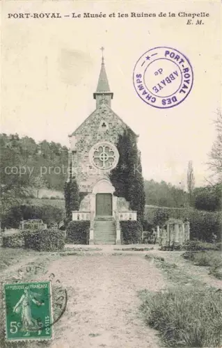 AK / Ansichtskarte Port-Royal-des-Champs Magny-les-Hameaux 78 Yvelines Le Musee et les Ruines de la Chapelle