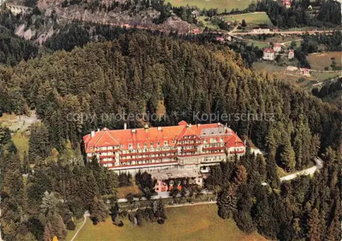 AK / Ansichtskarte Semmering Niederoesterreich AT Kurhotel Fliegeraufnahme