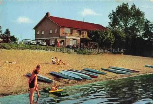 AK / Ansichtskarte Nunspeet Gelderland NL Motel Strandpaviljoen Jachthaven Camping 't llslsss