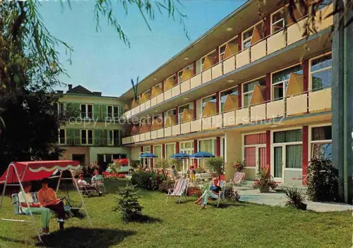 AK / Ansichtskarte Poertschach Woerthersee Kaernten AT Hotel Restaurant Dermuth Garten