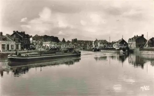 AK / Ansichtskarte Longueil-Annel Compiegne 60 Oise Vue en aval des écluses