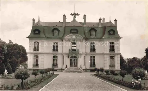 AK / Ansichtskarte Athis-Mons Palaiseau 91 Essonne Hôtel-de-Ville Rathaus Park Garten Skulpturen Mansarddach