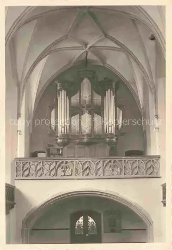 AK / Ansichtskarte Orgel Kirchenorgel Organ Orgue 
