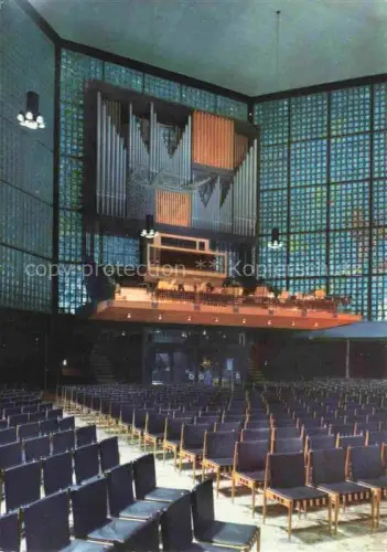 AK / Ansichtskarte Orgel Kirchenorgel Organ Orgue Berlin Kaiser Wilhelm Gedaechtniskirche 