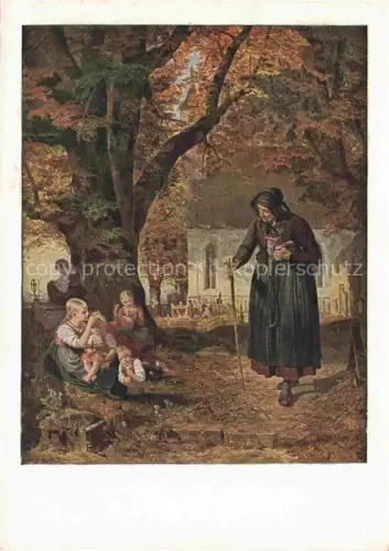 AK / Ansichtskarte SCHueZ Theodor Kuenstlerkarte Ubend glode 