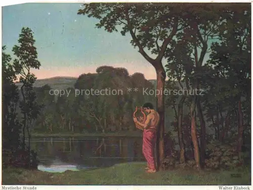 AK / Ansichtskarte EINBECK Walter Kuenstlerkarte Mystische Stunde