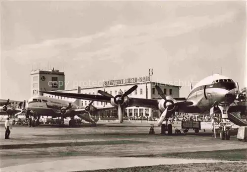 AK / Ansichtskarte Flughafen Airport Aeroporto Frankfurt am Main 