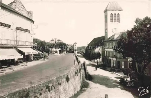 AK / Ansichtskarte GOURDON  46 Lot Vue des Allees de la Republique