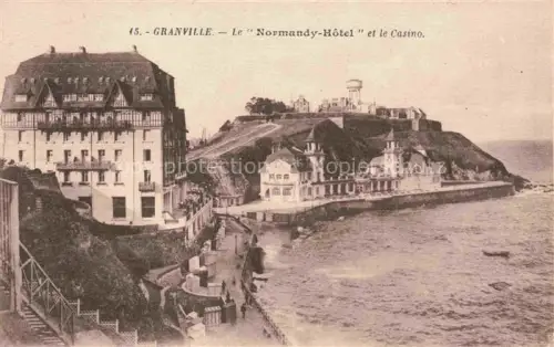 AK / Ansichtskarte GRANVILLE 50 Manche Le Normandy Hotel et le Casino