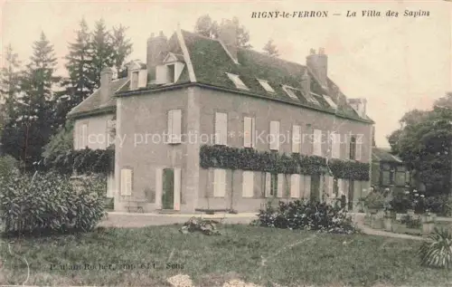 AK / Ansichtskarte Rigny-le-Ferron TROYES 10 Aube La Villa des Sapins