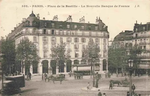 AK / Ansichtskarte PARIS 75 Place de la Bastille La Nouvelle Banque de France