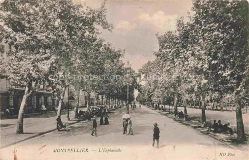 AK / Ansichtskarte MONTPELLIER 34 Herault Esplanade