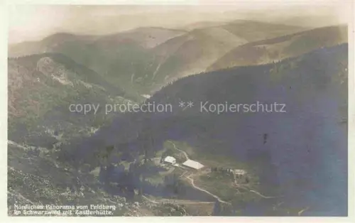 AK / Ansichtskarte Zastlerhuette 1265m Feldberg Schwarzwald BW Zastlerhuette Berg-Panorama Hochschwarzwald Tal Berghuette Waldlandschaft Bergwiesen Schwarzwald-Gipfel