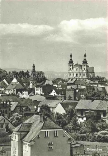 AK / Ansichtskarte Otmuchow Ottmachau PL Stadtansicht Neissetal Kirche Tuerme Daecherstadt Fuerstbischofs-Residenz Panorama