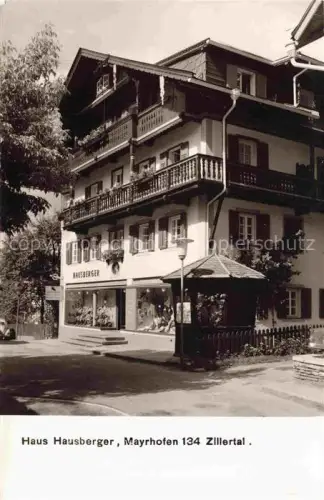 AK / Ansichtskarte Mayrhofen Zillertal Tirol AT Haus Hausberger