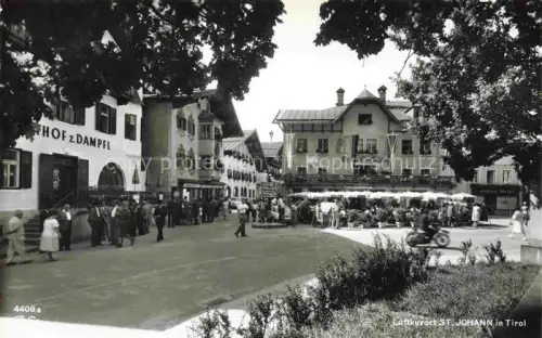 AK / Ansichtskarte St Johann Tirol AT Marktplatz